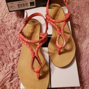 Dolce Vita Dixin Leather Sandal Size 8